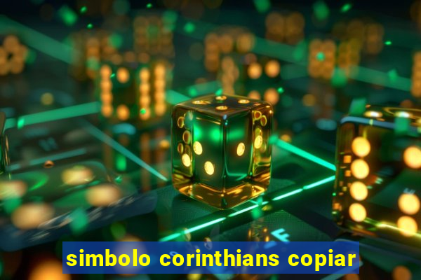 simbolo corinthians copiar